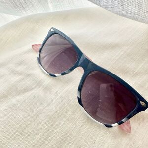 Red white and blue anchor nautical glasses